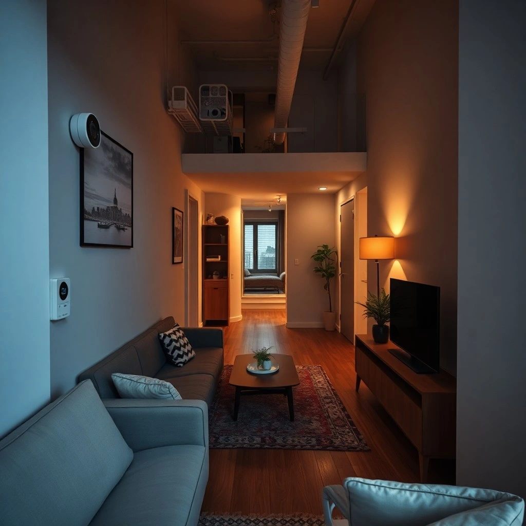 Renter’s Revolution: AI-Driven Design Hacks for Compact Homes small living space with smart home technology