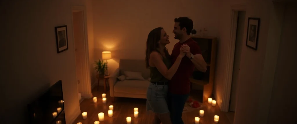 at home date night ideas dance