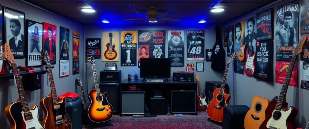 Small Man Cave Ideas That Transform Tiny Spaces small man cave basement