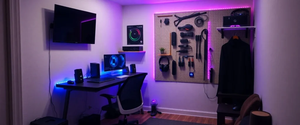 Small Man Cave Ideas That Transform Tiny Spaces small man cave idea 1